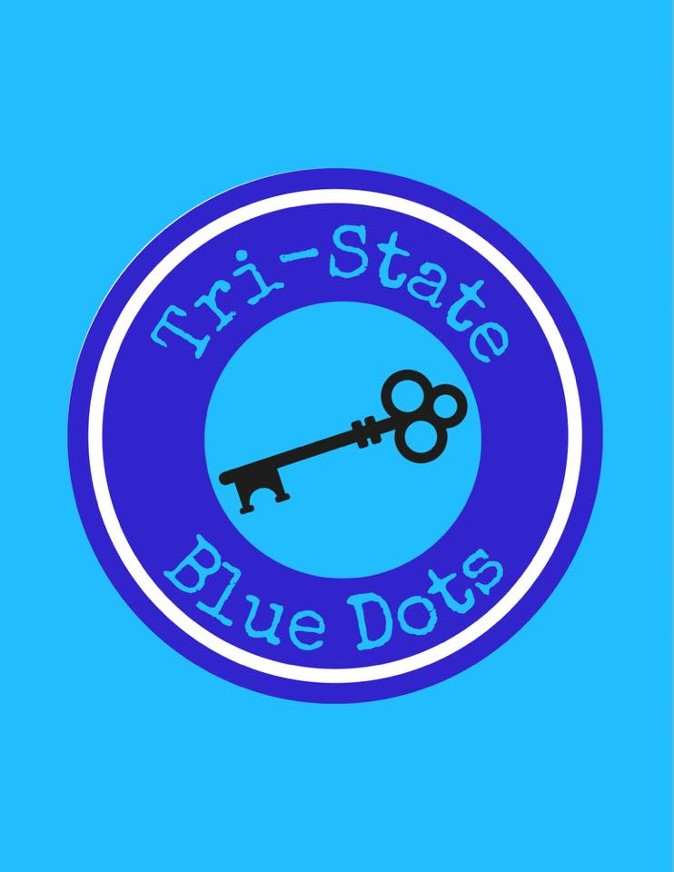 Tri-State Blue Dots logo